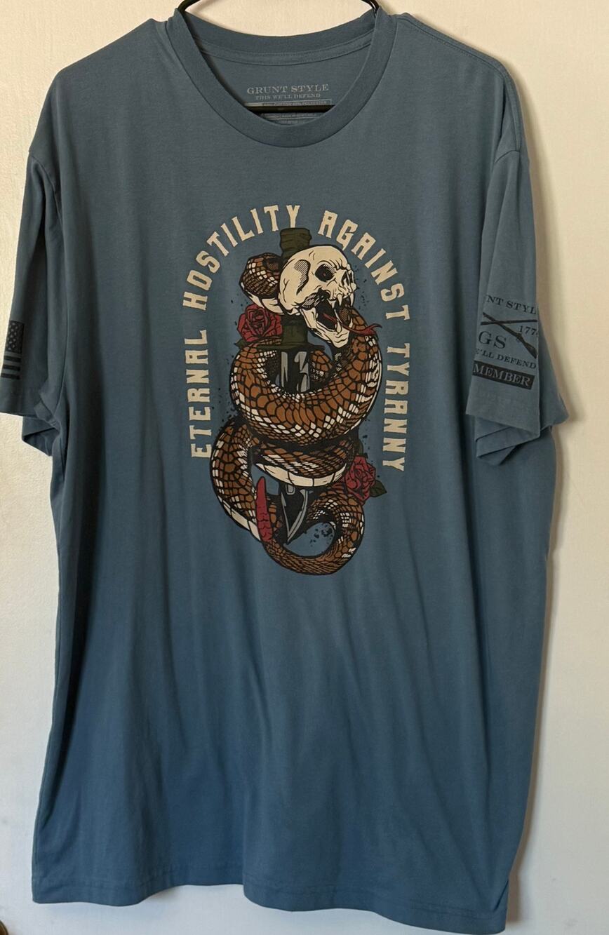 Grunt Style "Eternal Hostility Against Tyranny" T-Shirt- 2XL